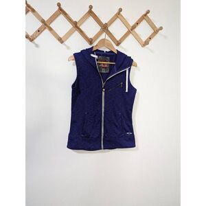 Sims Snowboarding Women's Purple Hooded Winter Sports Base Layer Vest - Size M